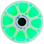 MANGUERA LED PLANA DOBLE LUZ VERDE - Imagen 2