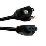 CABLE DE PODER TRÉBOL 1.8MTS - Imagen 5