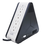 REGULADOR DE VOLTAJE LSC- 600 VA/300 Watts 4 PUERTOS USB