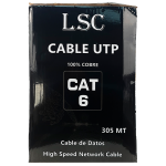 CABLE DE RED UTP CAT6 PROFESIONAL 100% COBRE - Imagen 2