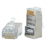 CONECTOR RJ45 CAT6 BLINDADO PACK X 10 UNIDADES - Imagen 6