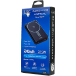 POWER BANK NEGRA 5000 mAh INALAMBRICA - Imagen 9