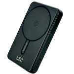 POWER BANK NEGRA 5000 mAh INALAMBRICA - Imagen 3