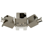 CONECTOR JACK  BLINDADO RJ45 CAT6A -CAT7  10Gbps PACK X 2 UNIDADES - Imagen 3