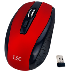 MOUSE INALAMBRICO 6 BOTONES ROJO - Imagen 9