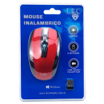 MOUSE INALAMBRICO 6 BOTONES ROJO - Imagen 10
