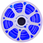 MANGUERA LED PLANA DOBLE LUZ AZUL - Imagen 2