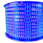 MANGUERA LED PLANA DOBLE LUZ AZUL - Imagen 3