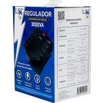 REGULADOR AUTOMÁTICO DE VOLTAJE 3000VA - 1500Watts - Imagen 7