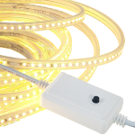 KIT MANGUERA LED PLANA SIMPLE LUZ CALIDA 5MT+ CONTROL LSC - Imagen 5