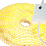 KIT MANGUERA LED PLANA SIMPLE LUZ CALIDA 5MT+ CONTROL LSC - Imagen 2